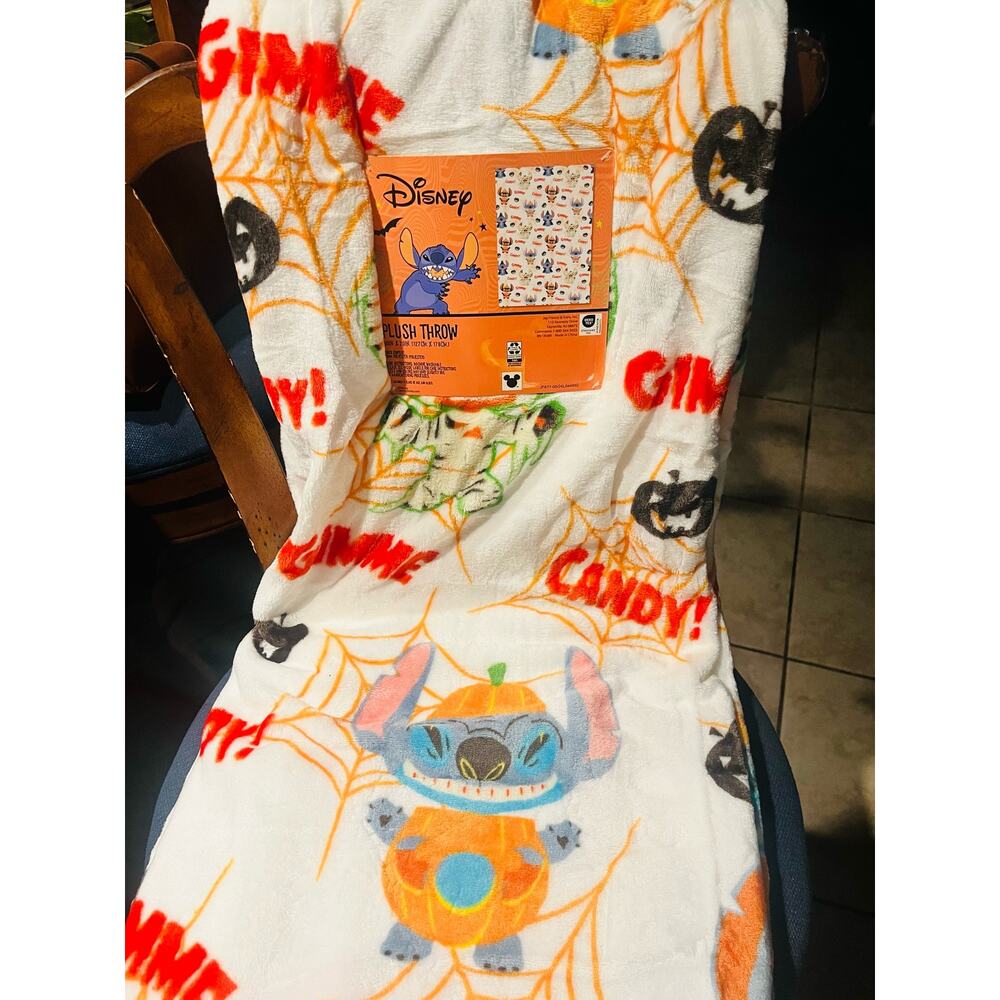 Stitch Halloween throw Candy 50 by 70inch